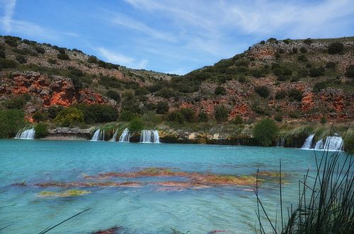 Lagunas de Ruidera, provincie Albacete, Spanje.