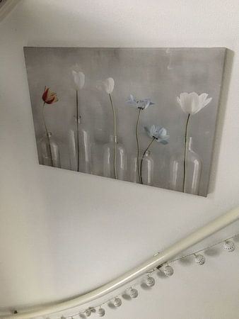 Stilleben mit Blumen im japanischen Stil