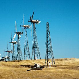 Die umgestürzte Windmühle von San Francisco von Arjen Scholten Photography