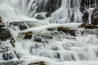 chute d'eau, gros plan