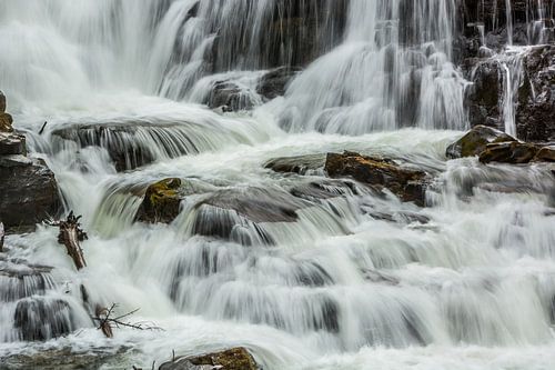 chute d'eau, gros plan