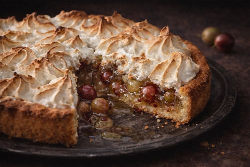 Kruisbessenschuimvlaai