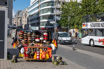 Berlin - souvenir stand at Checkpoint Charly by t.ART