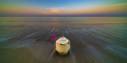 Tropical calm by the sea