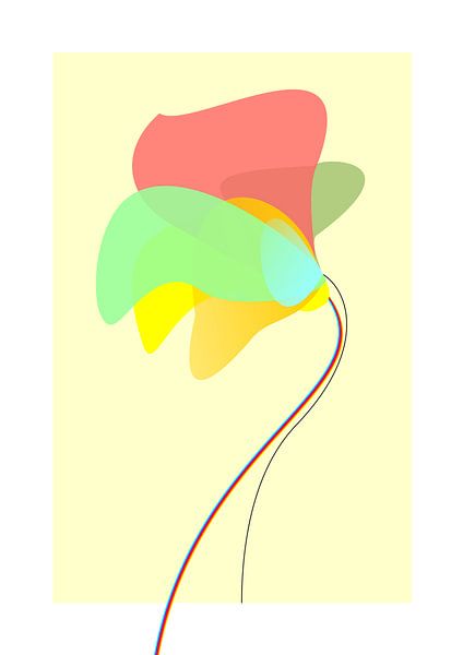Natural flower with blossom 1 by Eckhard Berger