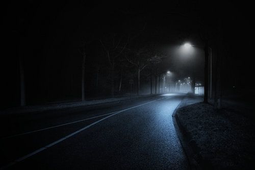 Abandoned streetscape