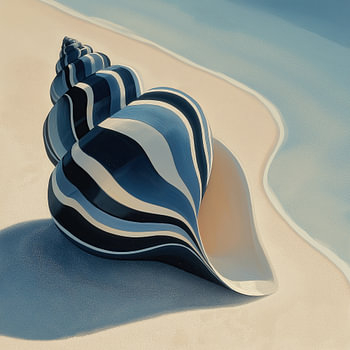 Muschel am Strand
