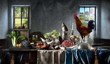 Nature morte rurale à la ferme sur Christine Vesters Fotografie