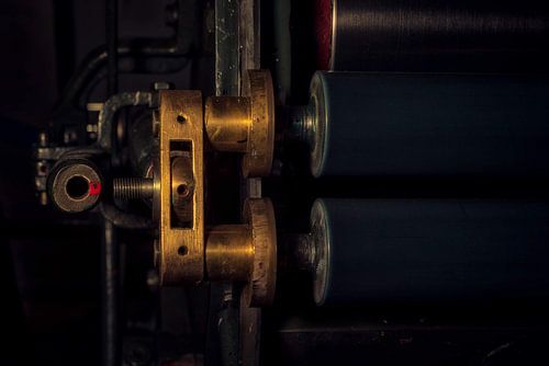 Machine dans une imprimerie