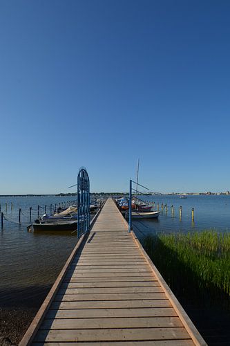 Motorboten & Zeilschepen in de haven Altefähr