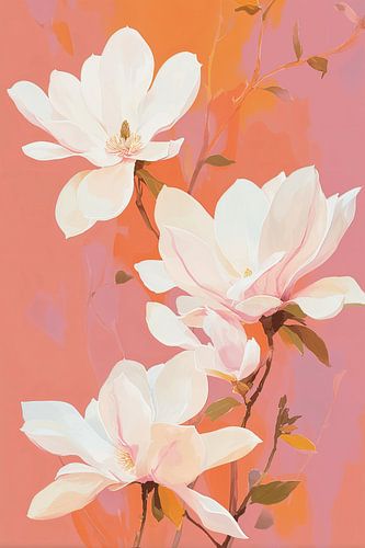 Magnolias in Pink no. 4