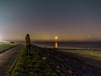 Prachtige zonsondergang in Nederland