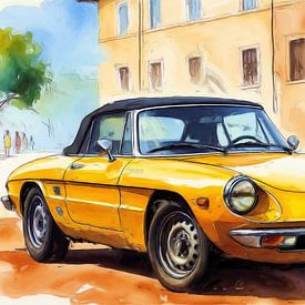 Spider jaune sur DeVerviersBelgium