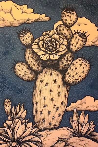 Desert Blooms by Adriana