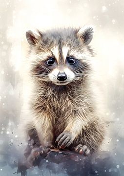Baby raccoon by Steffen Gierok