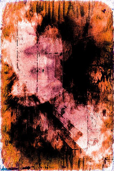 Modern Art with Abstract Textures by Mad Dog Art