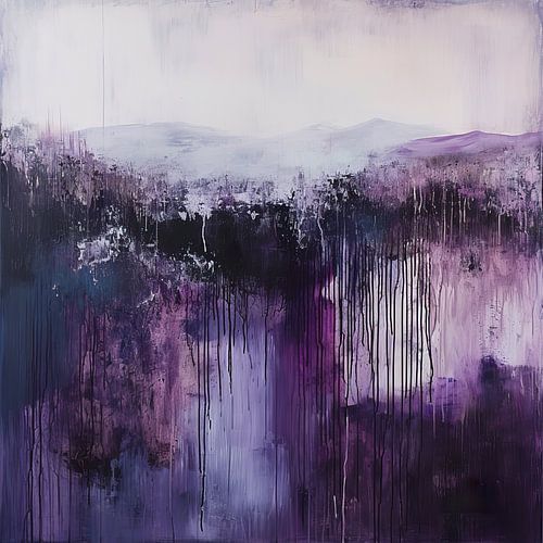 Paysage de rêve en velours