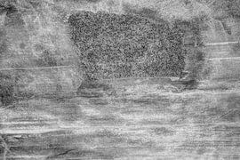 Minimalism Art Photography Concrete Wall Black and White by Hendrik-Jan Kornelis