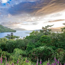 Schloss Eilean Donan Schottland von Lex van Doorn