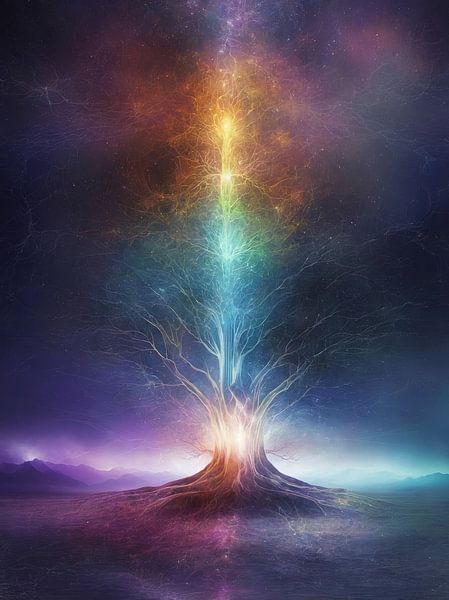 Hintergrund abstrakter Baum von hisam colours