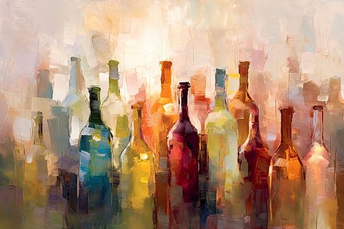 Flaschen abstrakt von Imagine