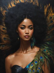 As proud as a peacock by Jolique Arte