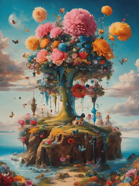 A surreal magical world by Jolique Arte