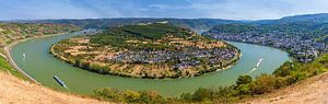 Panorama Gedeonseck Rheinblick, Deutschland