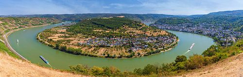 Panorama Gedeonseck Rheinblick, Duitsland
