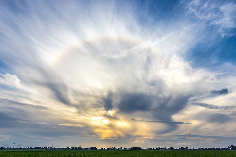 Niederländischer Himmel von Johan Mooibroek