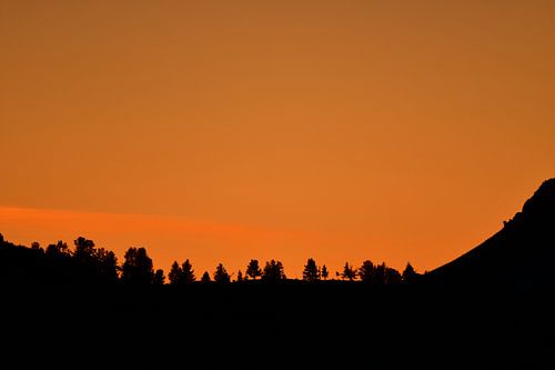 Zonsondergang Dolomieten van Andreas Muth-Hegener