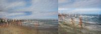 Beach Diano Marina | Imperia | Liguria | Italy - an abstract interpretation