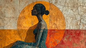 Frau in der Sonnenwende