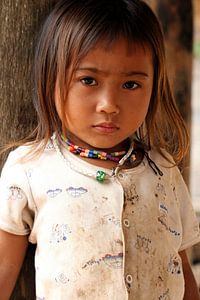 Laotian Girl van Gert-Jan Siesling
