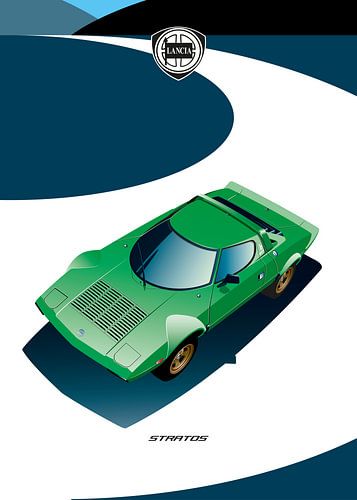 Lancia Stratos by Martino Romijn