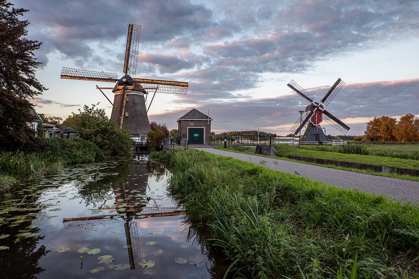 Mühlen bei Oud Zuilen Utrecht von Russcher Tekst & Beeld
