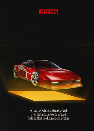 Testarossa Ferrari Vintage