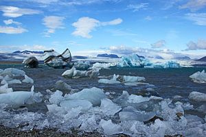 Islande, La banquise au bord du glacier