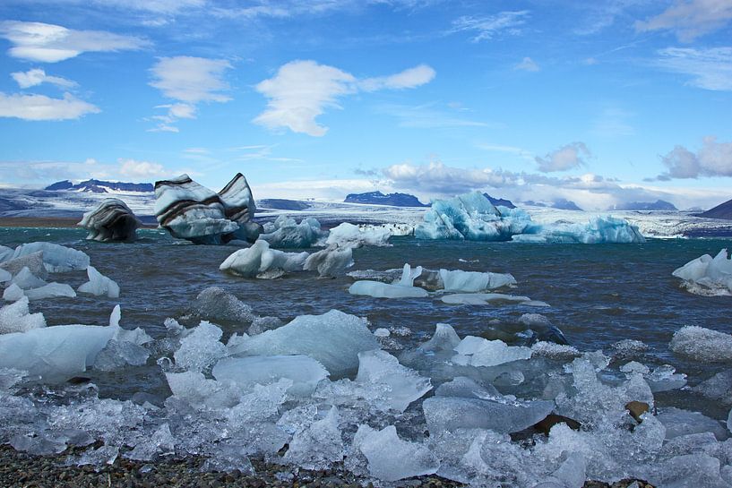 Islande, La banquise au bord du glacier par Discover Dutch Nature
