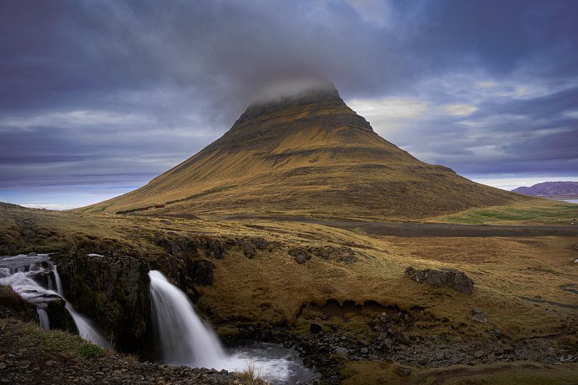 Looming Kirkjufell Iceland by Christiaan Van eijk