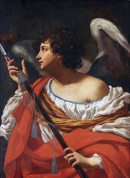 Angel with a Spear , Simon Vouet, 1627 by Atelier Liesjes
