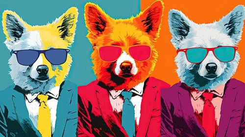 Warhol: Corgi Cool