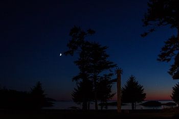 Nacht auf Vancouver Island