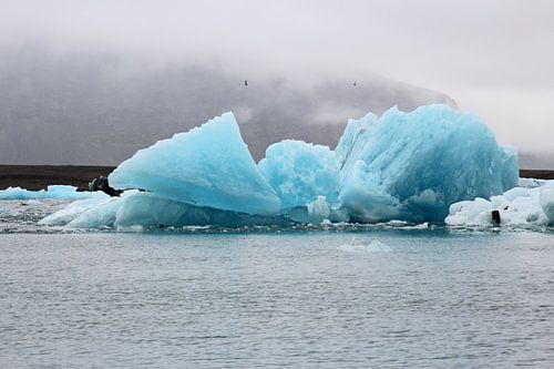 Eisblau: Gletschersee Skaftafell