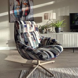 Kundenfoto: Familie Vogel von Blickfänger Gemälde, als ArtFrame