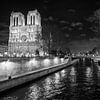 Notre Dame à Paris sur Loek van de Loo