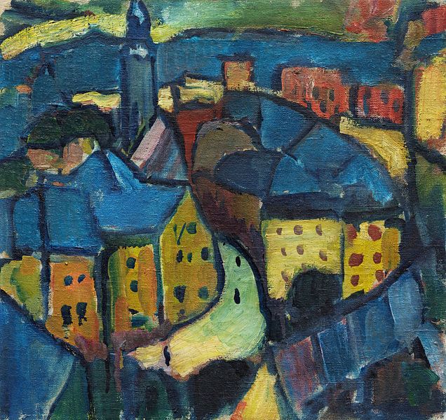 Hermann Stenner - Montjoie (Monschau II) (1912) von Peter Balan