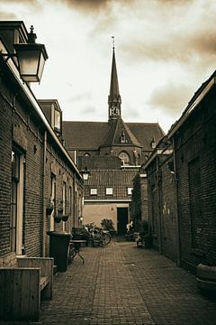 Moutstraat in Utrecht van Jan van der Knaap