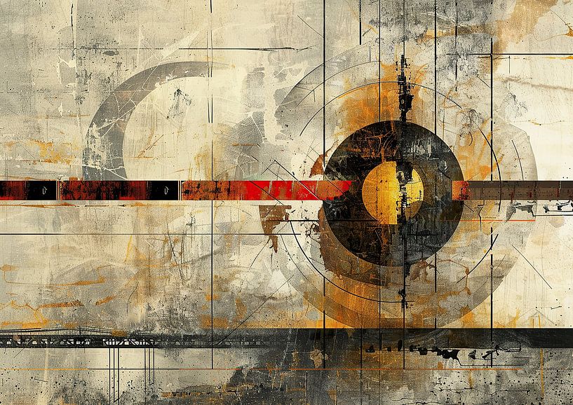 Bauhaus Japandi Abstract | Bauhaus by Art Whims