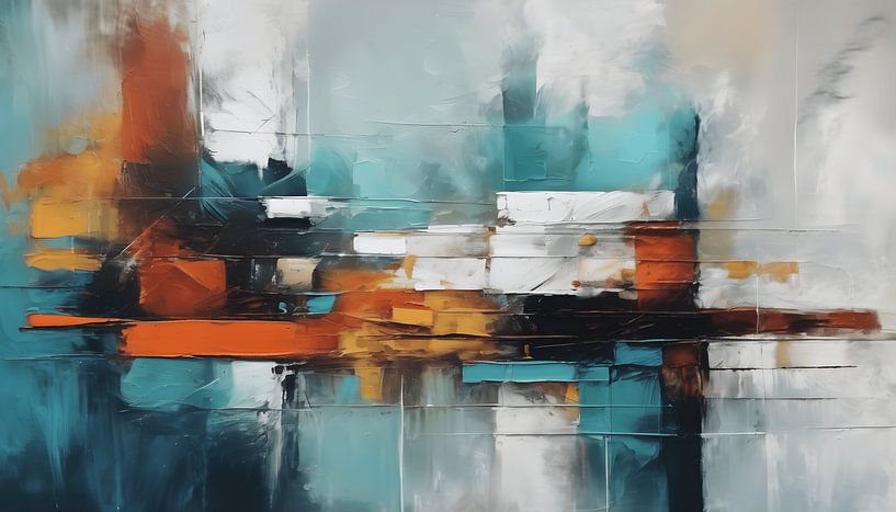 Painting abstract by WeLoveArt
